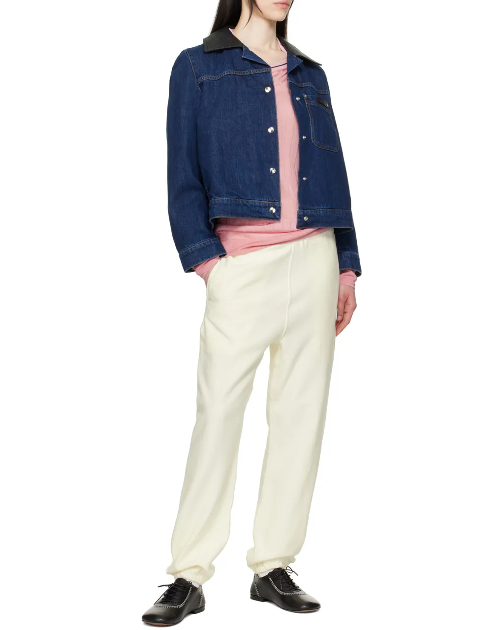 Logo Patch Pants