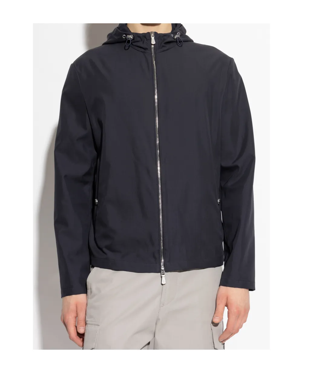 Eleventy Minimalist Zip-Up Jacket