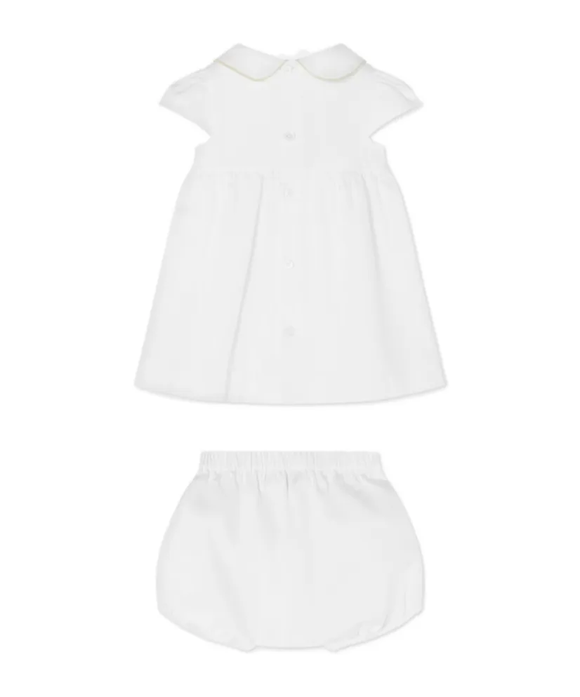 Logo-Embroidered Dress