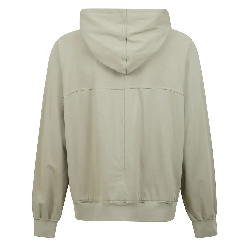 Rick Owens Windbreaker Loose Fit Hooded Sweatshirt