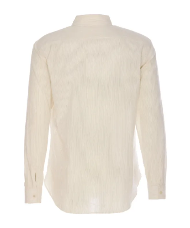 Saint Laurent Striped Button-Up Shirt