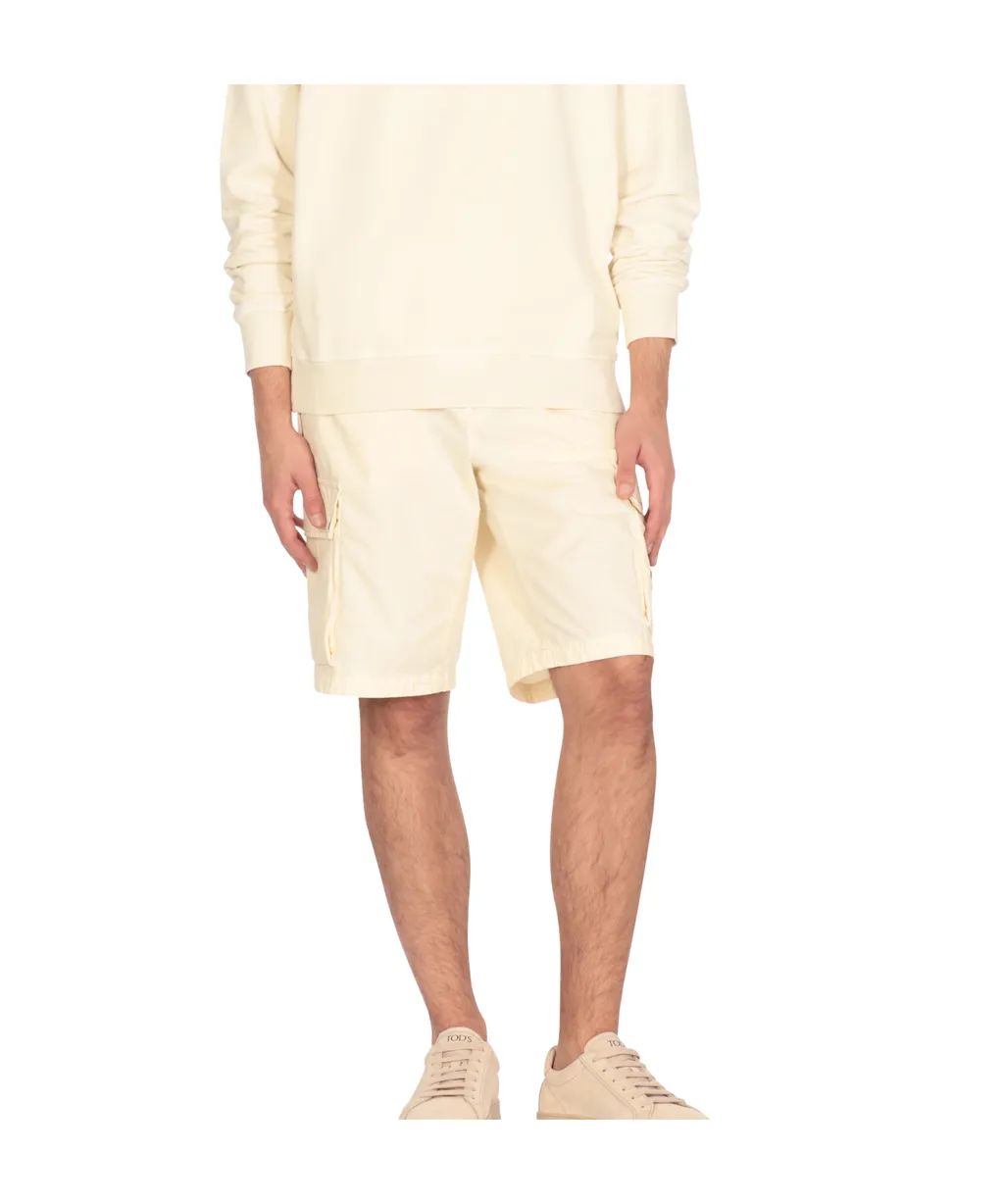 Stone Island Compass Patch Bermuda Shorts