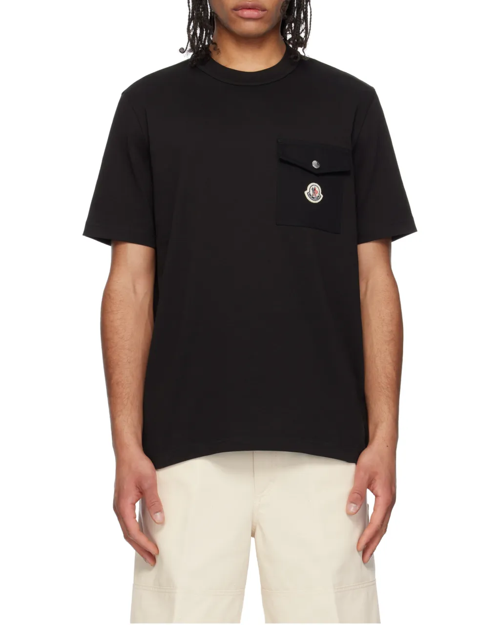 Moncler Pocket Detailed Crewneck T-Shirt