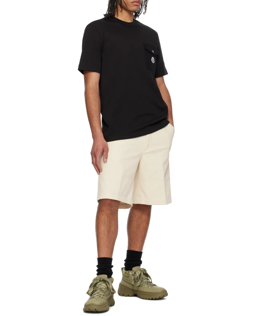 Moncler Pocket Detailed Crewneck T-Shirt