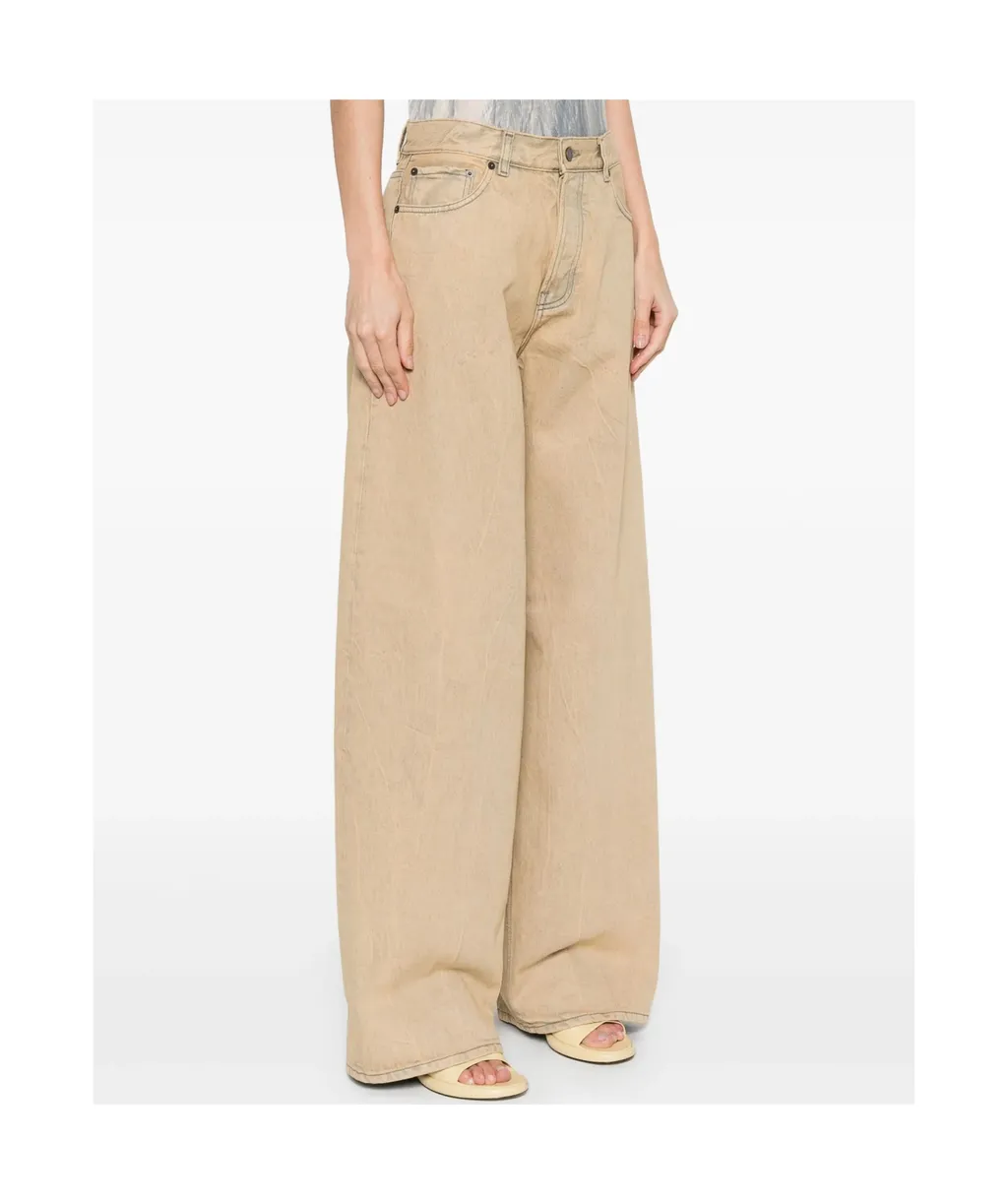 Haikure Bethany Overdyed Wide Leg Jeans