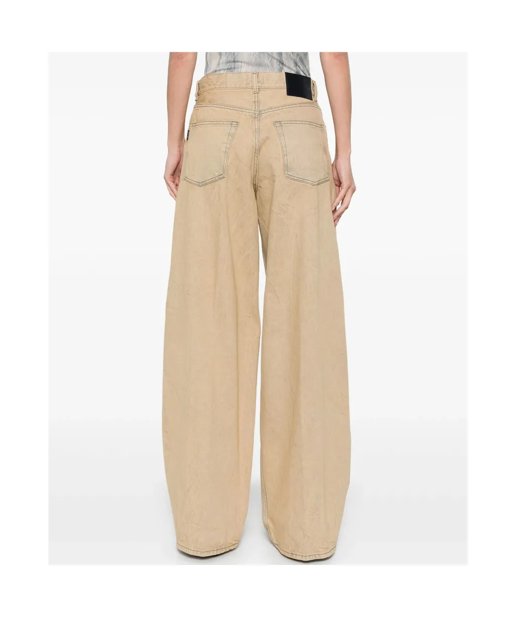 Haikure Bethany Overdyed Wide Leg Jeans