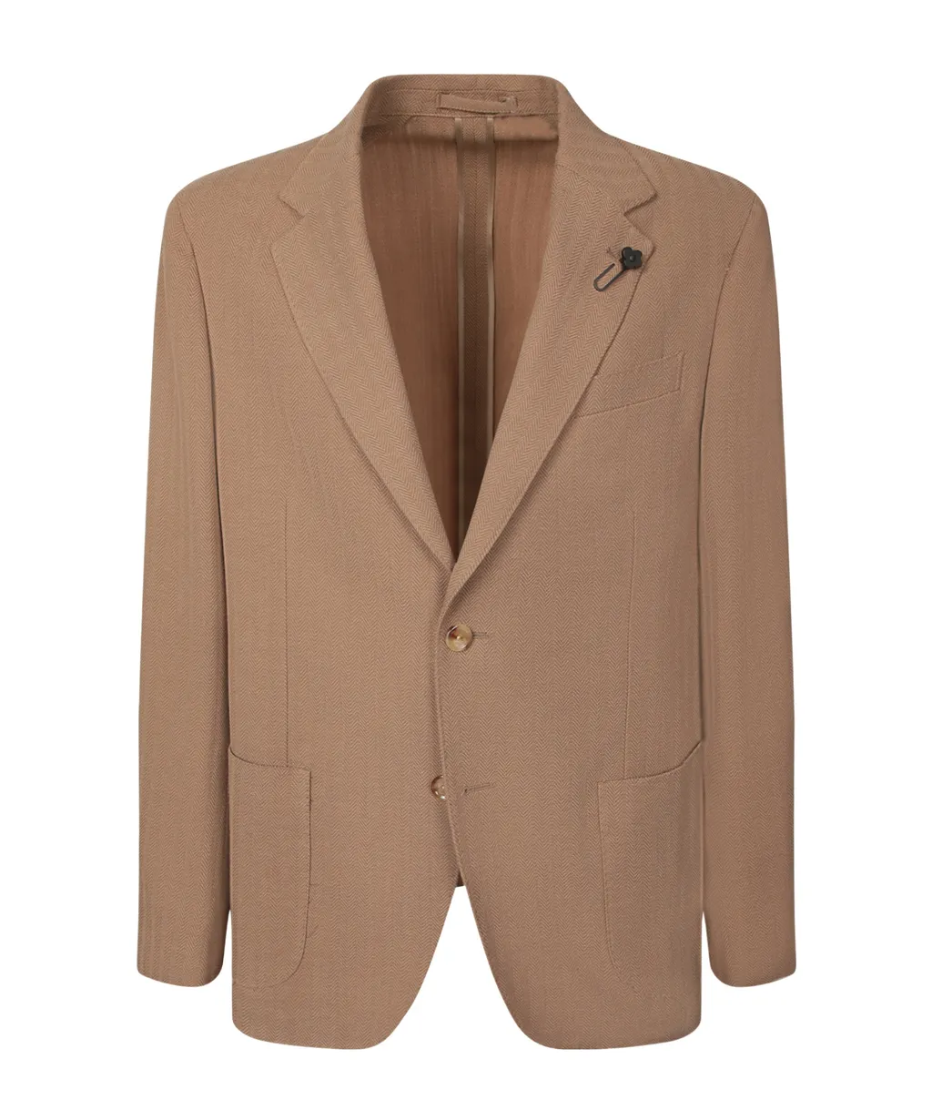 Lardini Single-Breasted Tailored Blazer