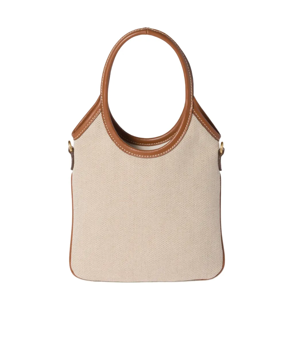 Ivy Canvas And Leather Bag