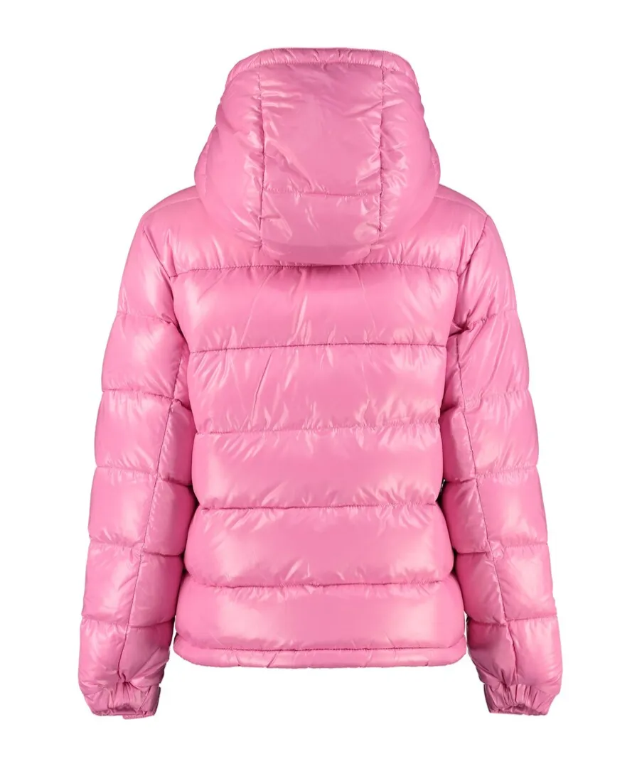 Zippered Quilted Cotton Jacket
