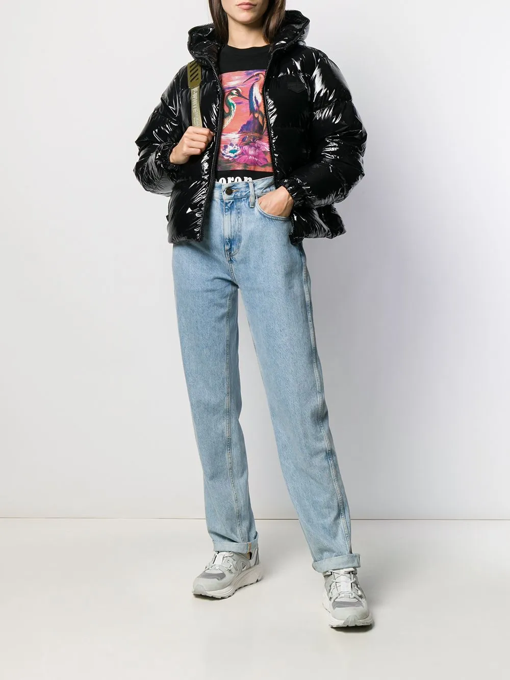 Black Bellatrix Short Style Down Jacket