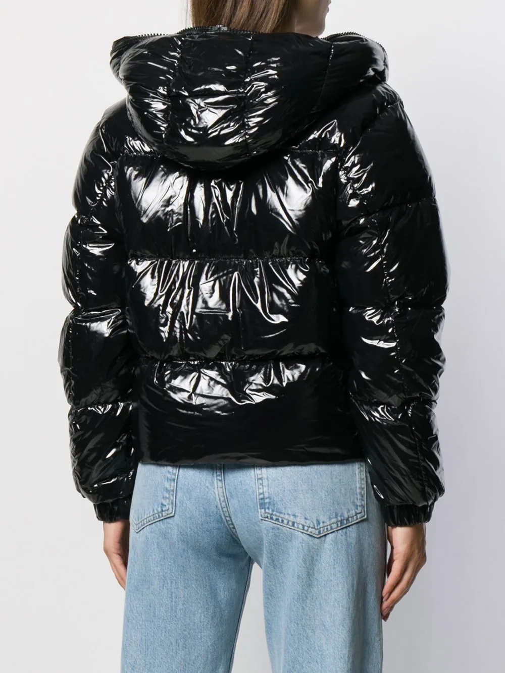 Black Bellatrix Short Style Down Jacket