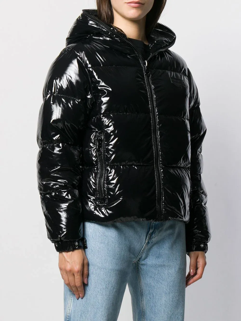 Black Bellatrix Short Style Down Jacket