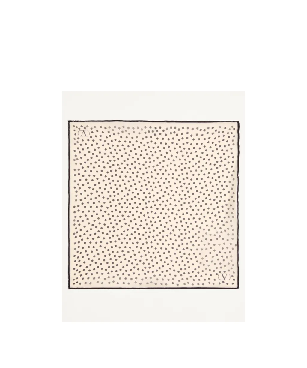 Valentino Chez All-Over Patterned Scarf