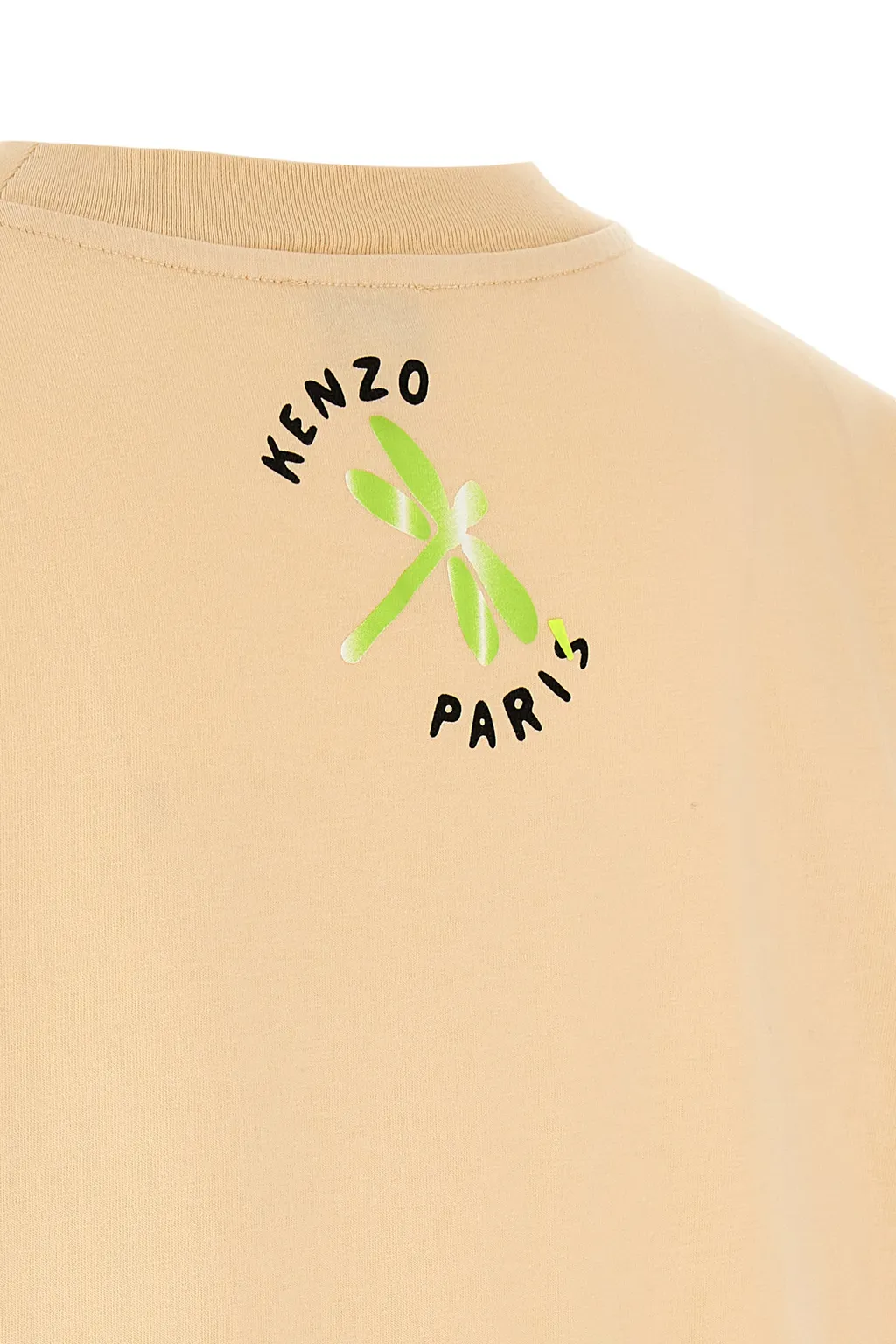 Kenzo Peonies Crewneck Mini Dress