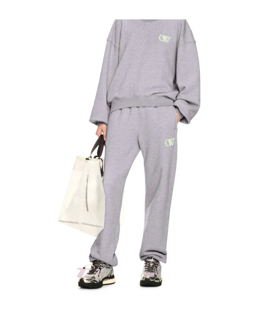 Off-White Logo Embroidered Joggers