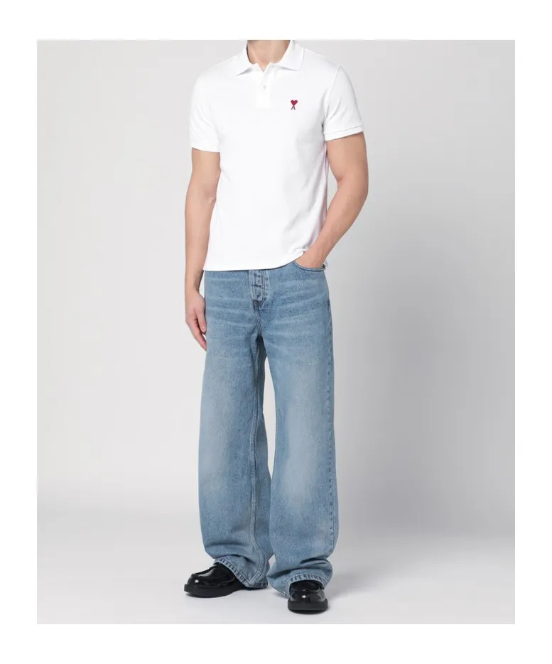 Ami De Coeur White Polo Shirt