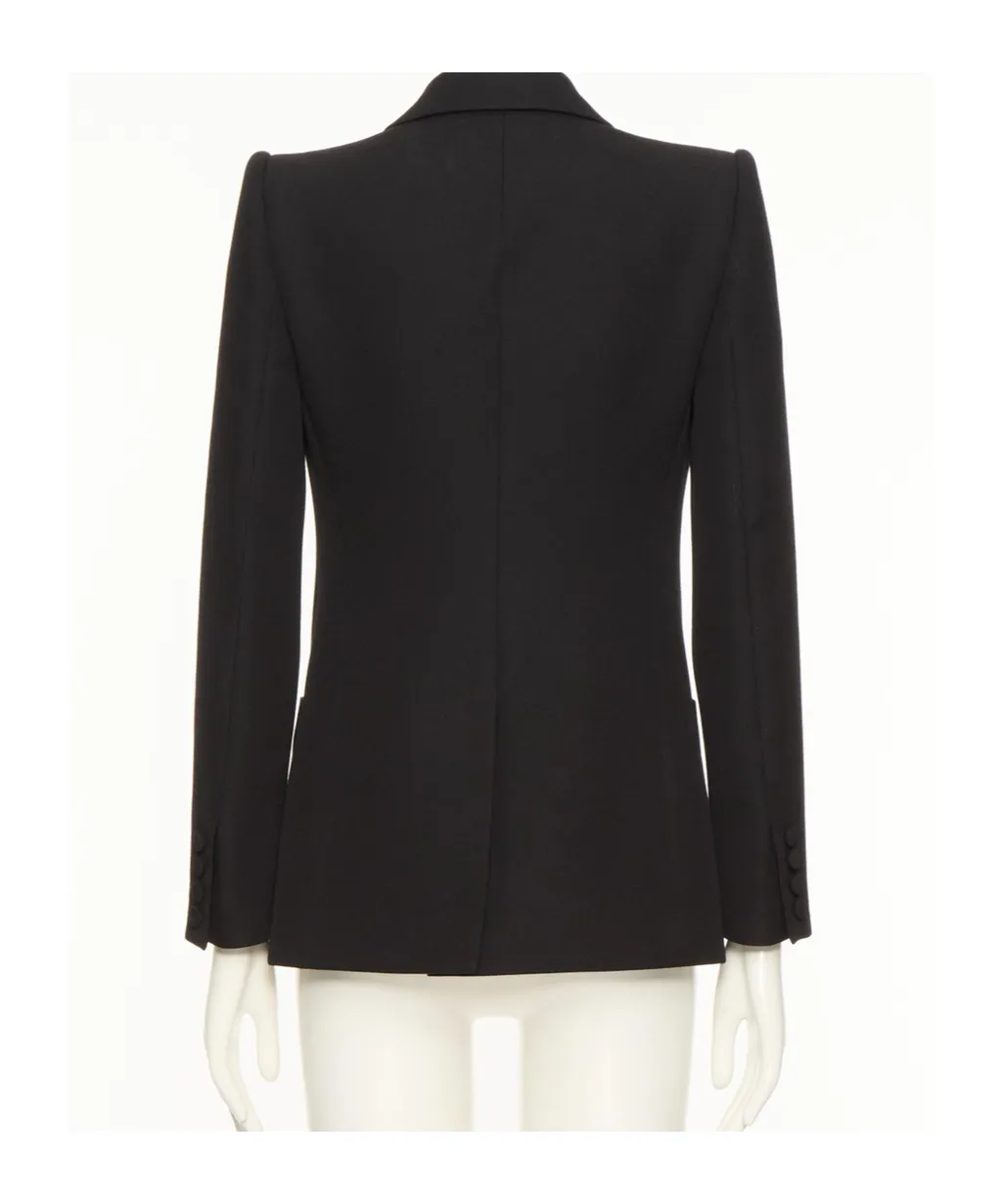 Valentino Double-Breasted Long-Sleeved Blazer