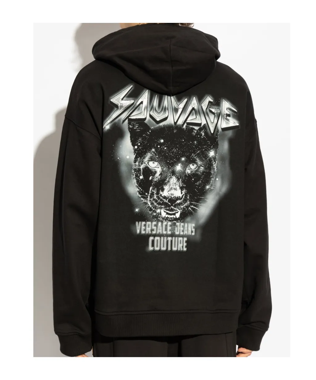 Versace Jeans Couture Graphic Panther Sweater