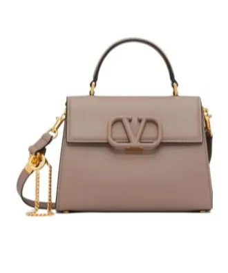 Valentino Vsling Foldover Top Tote Bag