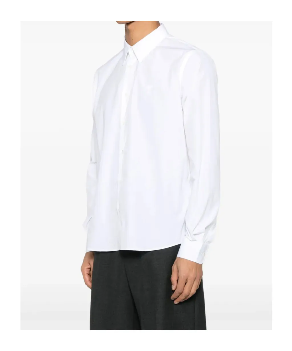 Heart Logo Embroidery Shirt