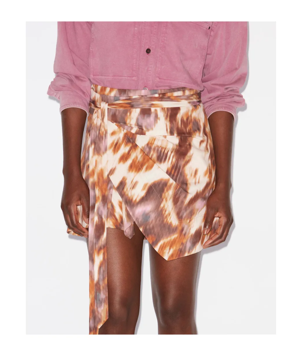 Isabel Marant ÉToile Berenice Self-Tied Mini Skirt