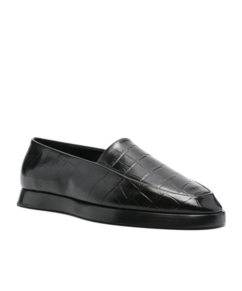 Fear Of God Embossed Almond-Toe Loafers