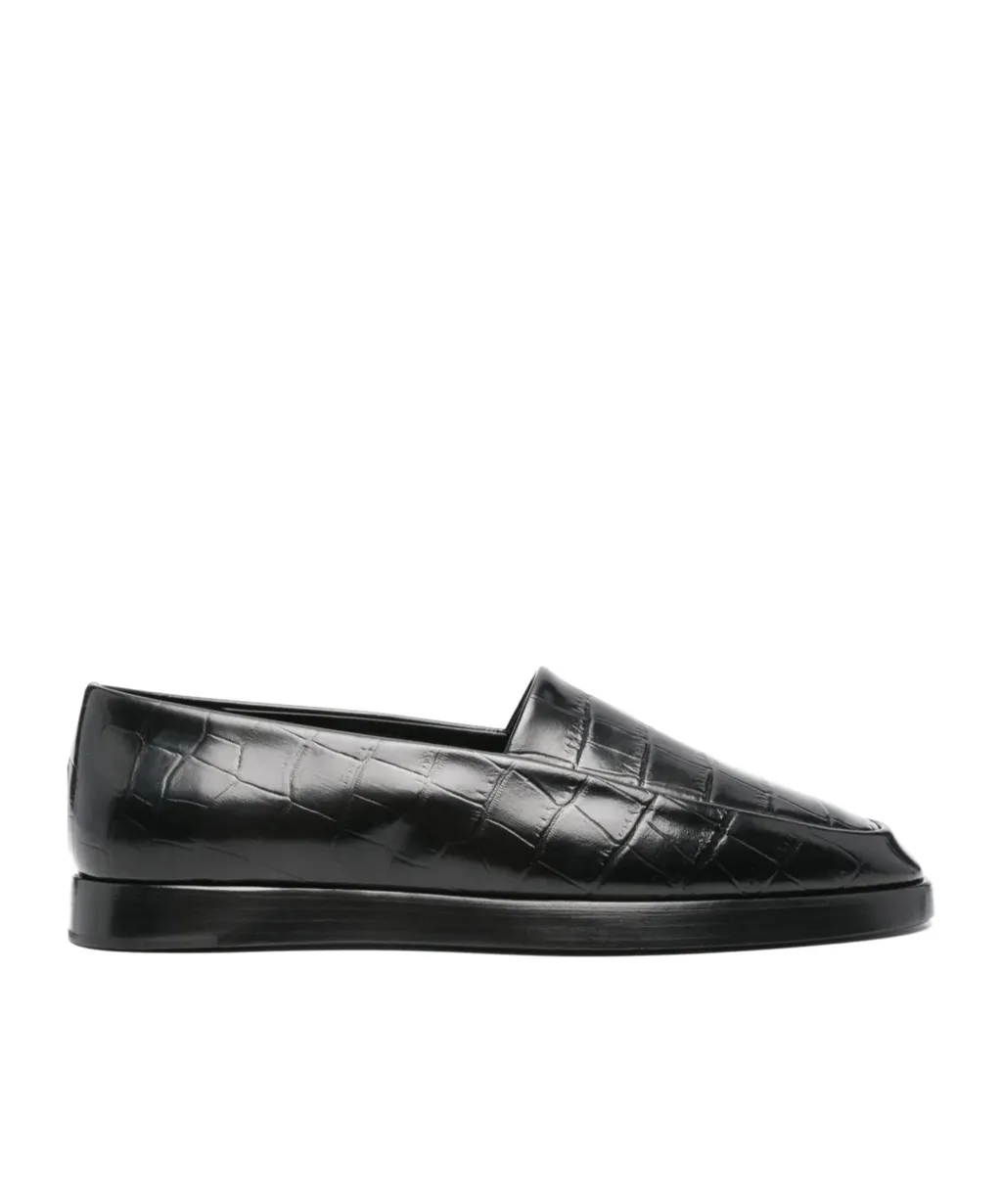 Fear Of God Embossed Almond-Toe Loafers