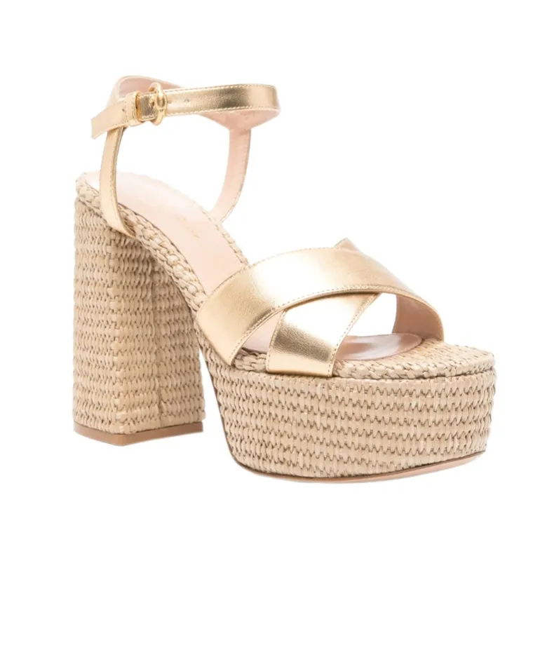 Thick Soled High-Heeled Sandals