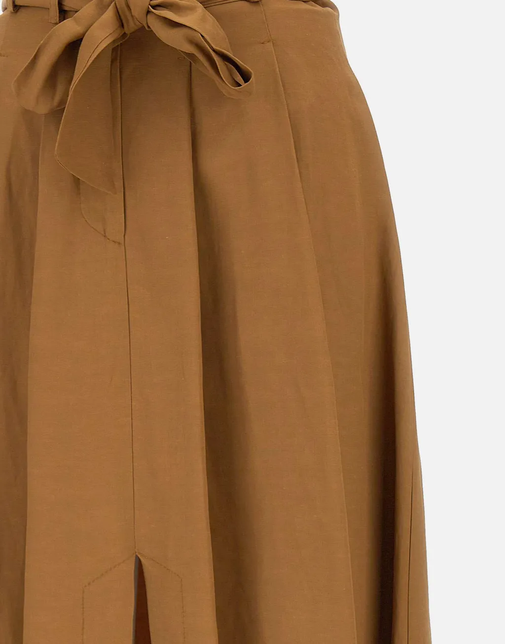 Pleated Midi Skirt