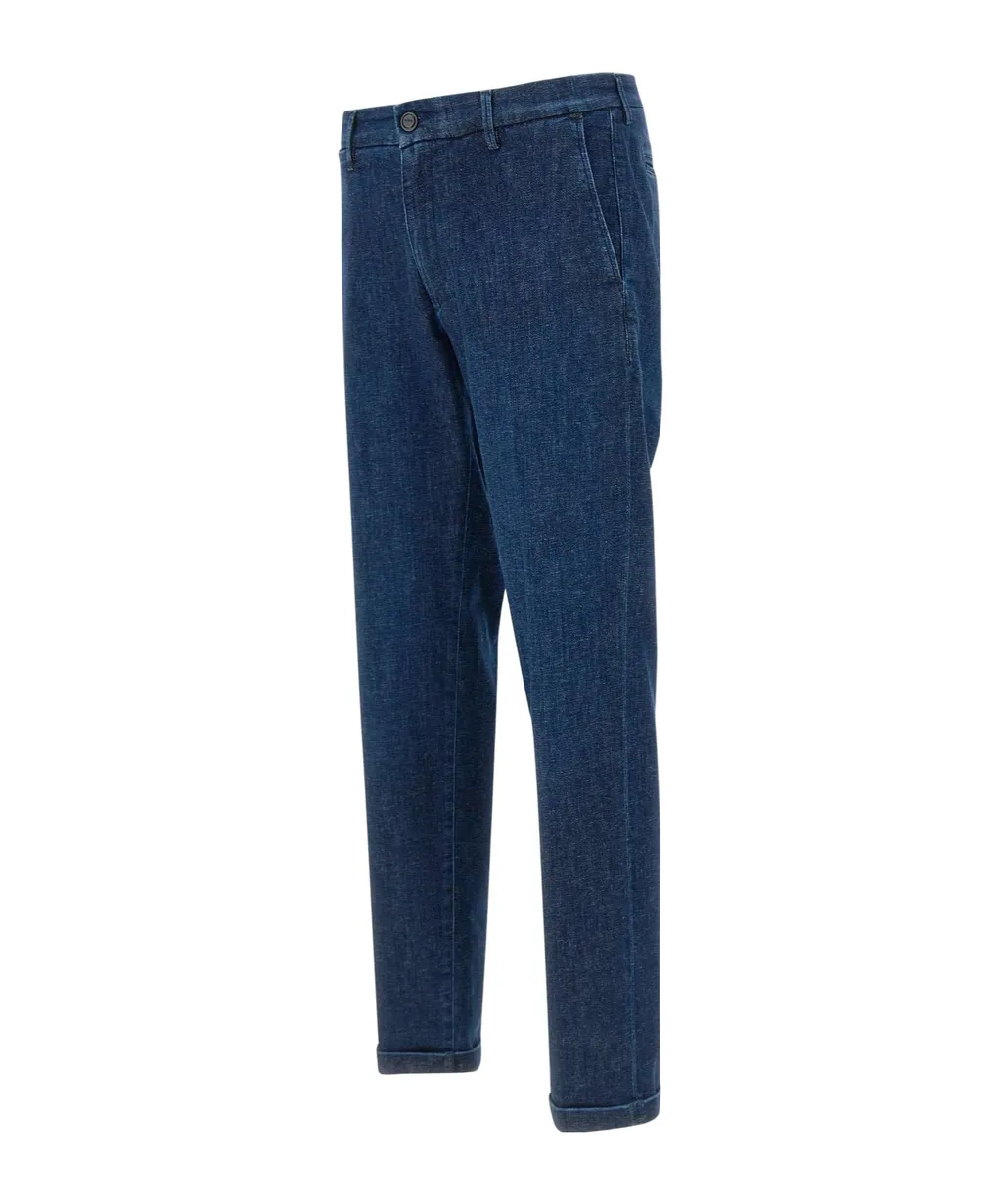 Re-Hash Slim-Fit Turn-Up Jeans