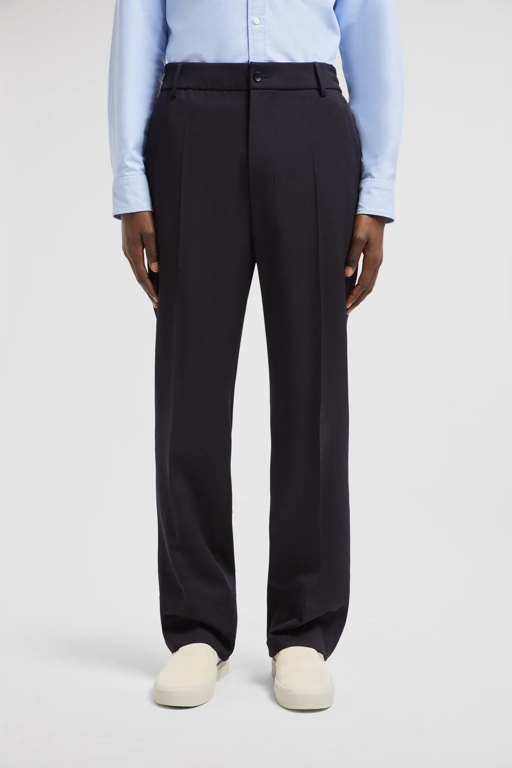 Moncler Logo Patch Tailored Trousers
