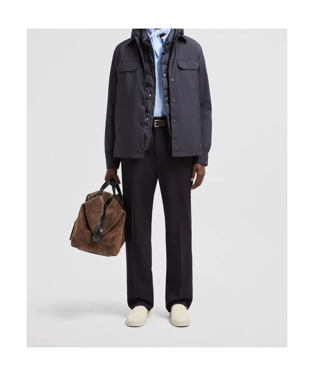 Moncler Logo Patch Tailored Trousers