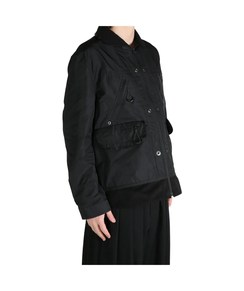 Junya Watanabe Oakley Zipped Laminated Jacket