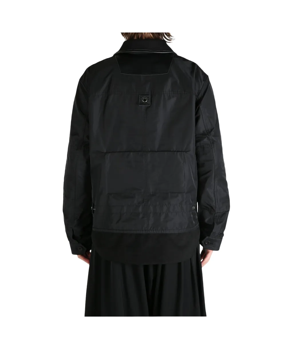 Junya Watanabe Oakley Zipped Laminated Jacket