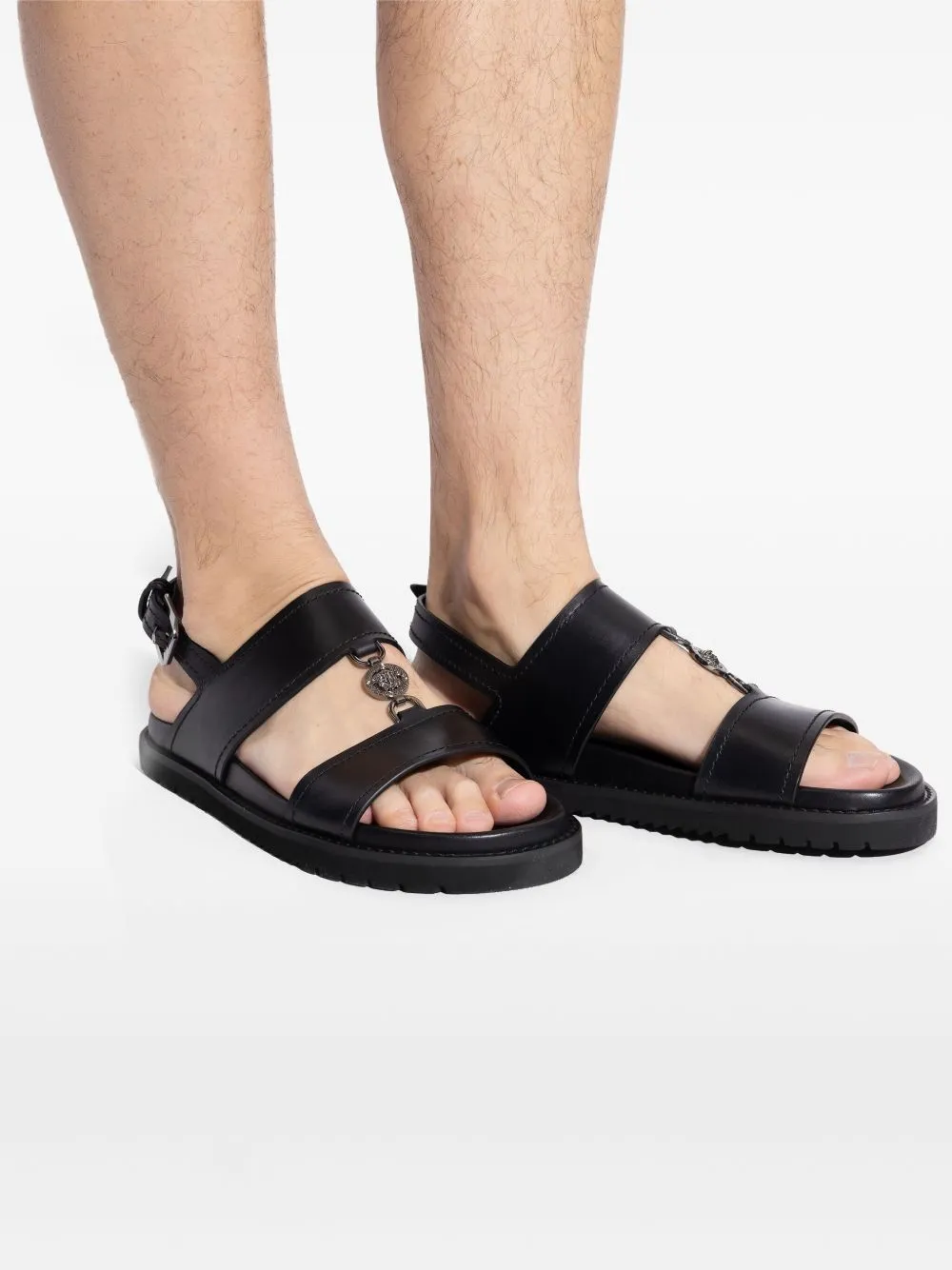 Versace Medusa-Plaque Sandals