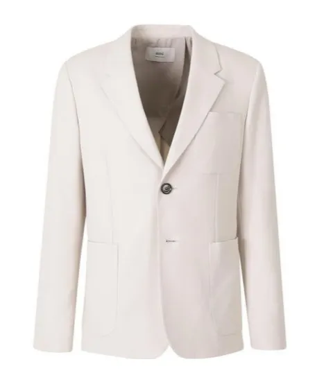 Ami Classic Fit Single-Breasted Blazer