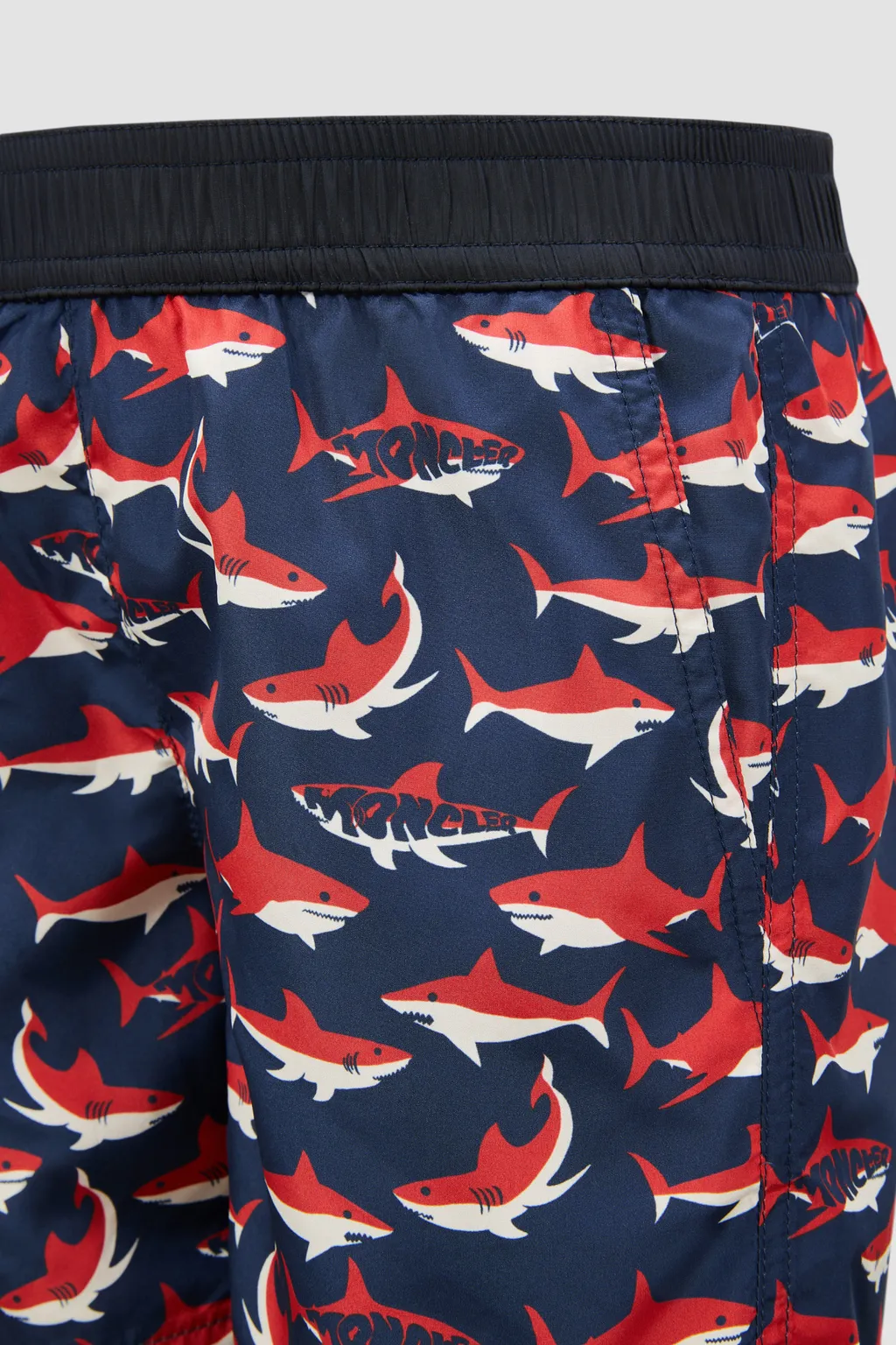 Shark Print Swim Shorts