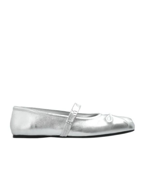 Marni Logo Embossed Ballet Flats
