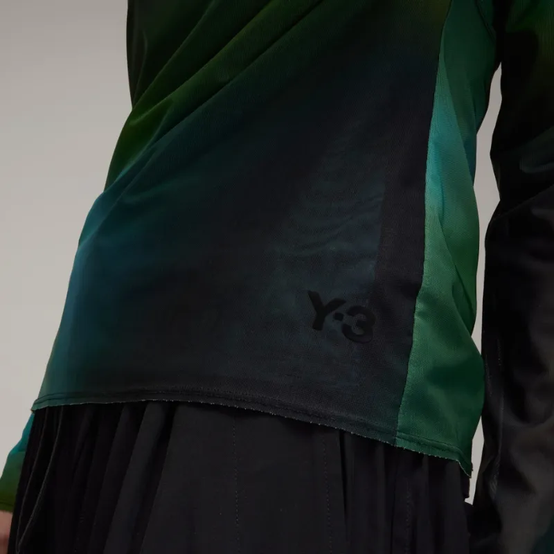 Y-3 Long-Sleeved Mesh Top