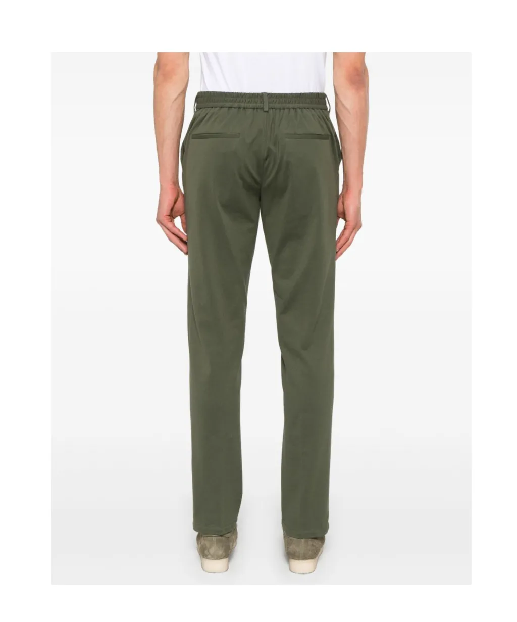 Piqu-Weave Trousers