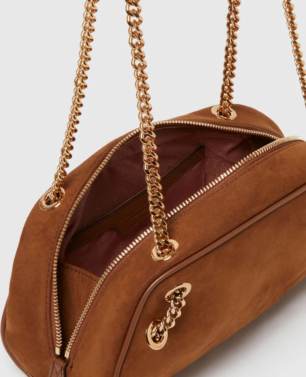 Stella Mccartney Brandy Falabella Bowling Shoulder Bag