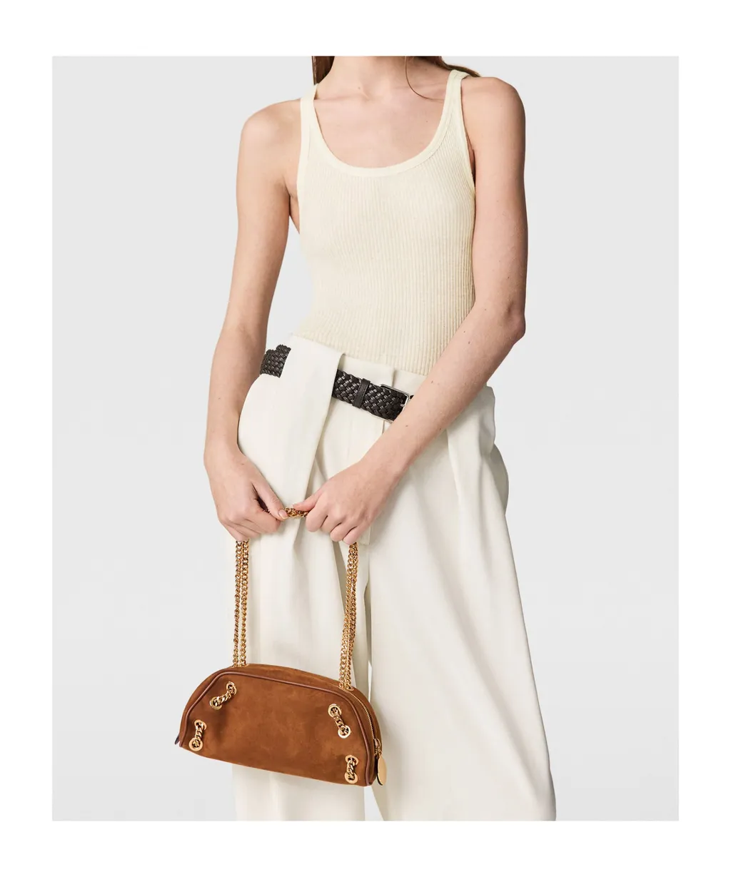Stella Mccartney Brandy Falabella Bowling Shoulder Bag