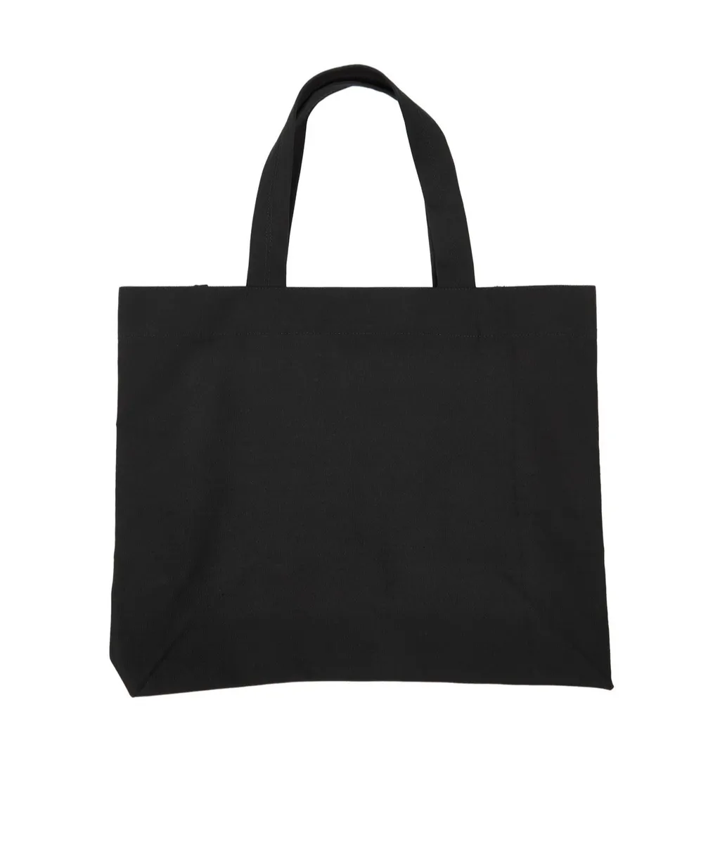 Rick Owens Slogan Embroidered Beach Tote Bag