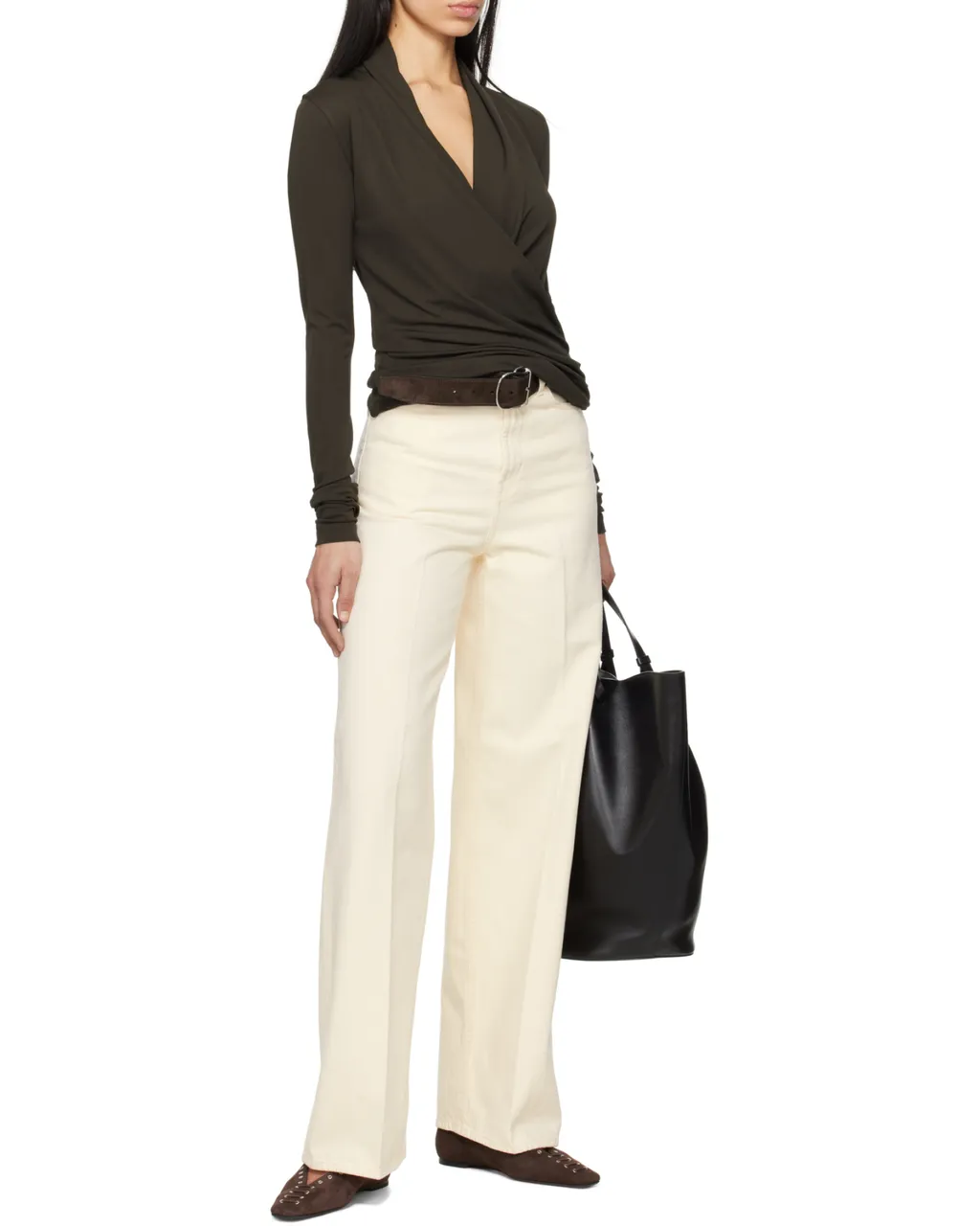 Suede Ballet Flats