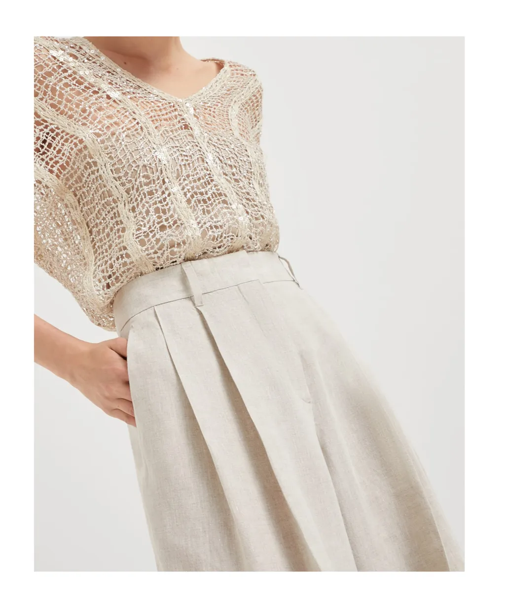 Straight-Leg Trousers