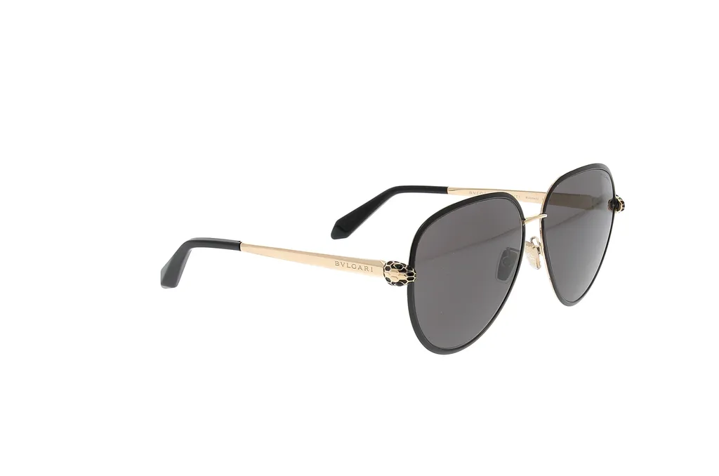 Bulgari Aviator Frame Sunglasses