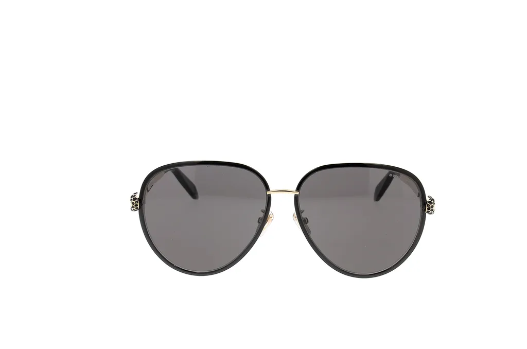Bulgari Aviator Frame Sunglasses