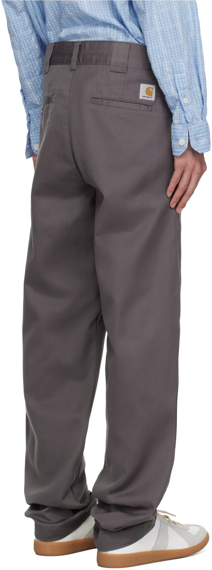 Belt-Loop Casual Pants