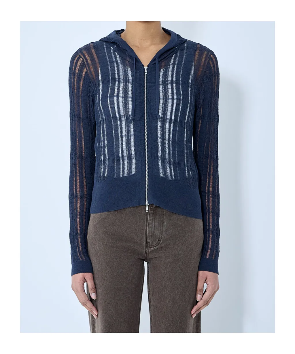 Our Legacy Compact Hooded Knit Cardigan