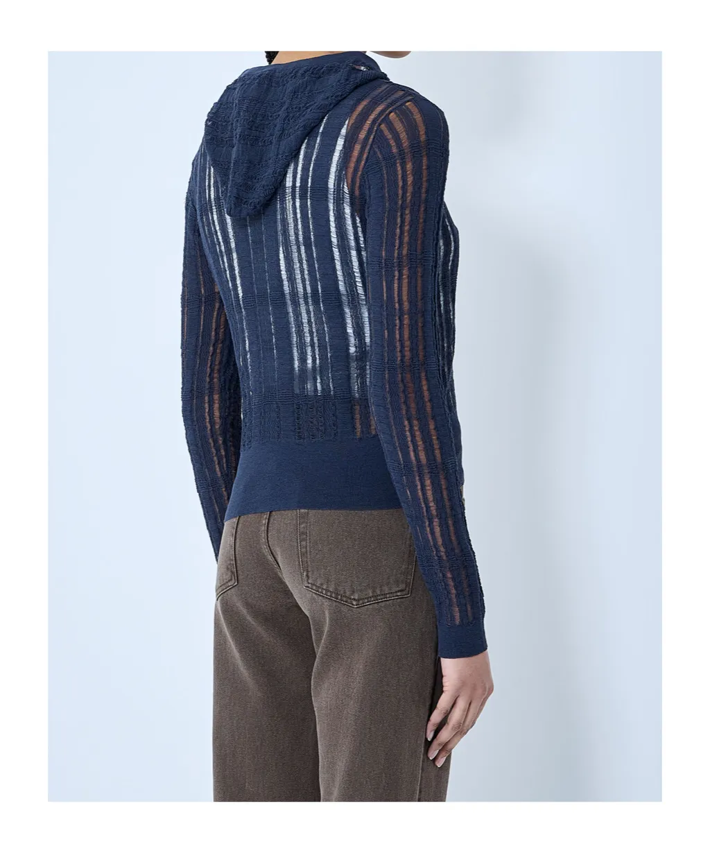 Our Legacy Compact Hooded Knit Cardigan